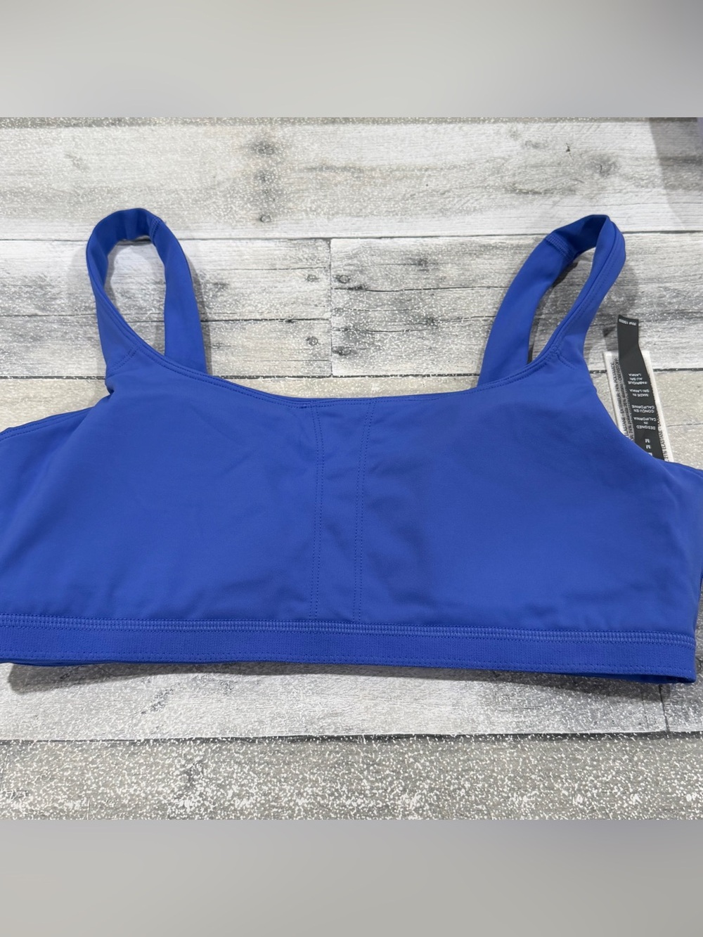 VUORI Alltheform Sports Bra in Blue  - Size - Medium - Picture 3 of 5